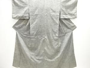 アンティーク　手織り紬単衣着物